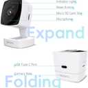 blurams Cameras for Home Security 5GHz, 2K Indoor Camera, Pet Camera with Phone App, AI Motion Detection, 2-Way Audio, Compatible with Alexa & Google Assistant, 2-Pack