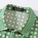 Hawaiian Shirt for Men, Beach Shirts for Men, Tropical Shirts Short Sleeve Floral Casual Button Down (Green, S)