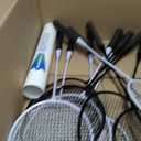 Badminton Rackets Set, 12 Racquets, 12 Birdies