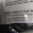 Amazon Essentials Boys Stretch Straight Fit Chino Pants