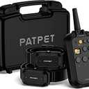 PATPET Dog Shock Collar for 2 Dogs - 3/4 Mile Range E Collar for Dogs Training Collar for Large Dogs (15-140lbs)