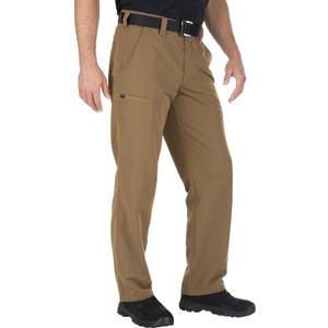 5.11 Tactical Men's Fast-Tac Urban Pants, Regular Fit, 5 Pockets, Style 74461 (36W x 34L, Battle Brown)