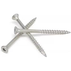 #10 x 3 Inch Stainless Steel Deck Screws 350 Pieces, T25 Star Torx Drive Flat Head, 304 (18-8) Stainless Steel Wood Screws by Makers Bolt
