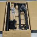 monTEK Stable Freestanding Dual Monitor Stand for 1732 Computer Screens, Heavy-Duty Desk Mount with 22 lbs per Arm, Fully Adjustable Brackets and Arms, Solid V-Shaped Base, VESA 100100mm Max (Horizontal)