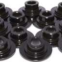 COMP Cams 744-16 7 Degree Steel Retainer Set of 16 for 3/8" Valve w/ 1.437"-1.500" Spring , Black