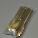 Gisly 6-Piece Gold Serving Tongs, Gold Serving Utensils, Stainless Steel Gold Plated Buffet Serving Tongs,Salad Buffet Tongs,9 Inch