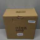 TAKE ME 14" Solar Lanterns Outdoor Waterproof Garden Lanterns Large Flickering Flameless Candle Mission Lights for Table, Outdoor, Party Mothers Day Gifts (2 Packs Brush-Painted Antique Bronze Color)