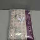 jinchan Belrose Linen Floral Cafe Curtains 45 Inch Length Embroidered Farmhouse Curtains for Kitchen Bedroom Bathroom Small Windows Curtain Set Light Filtering 2 Panels Sage Green