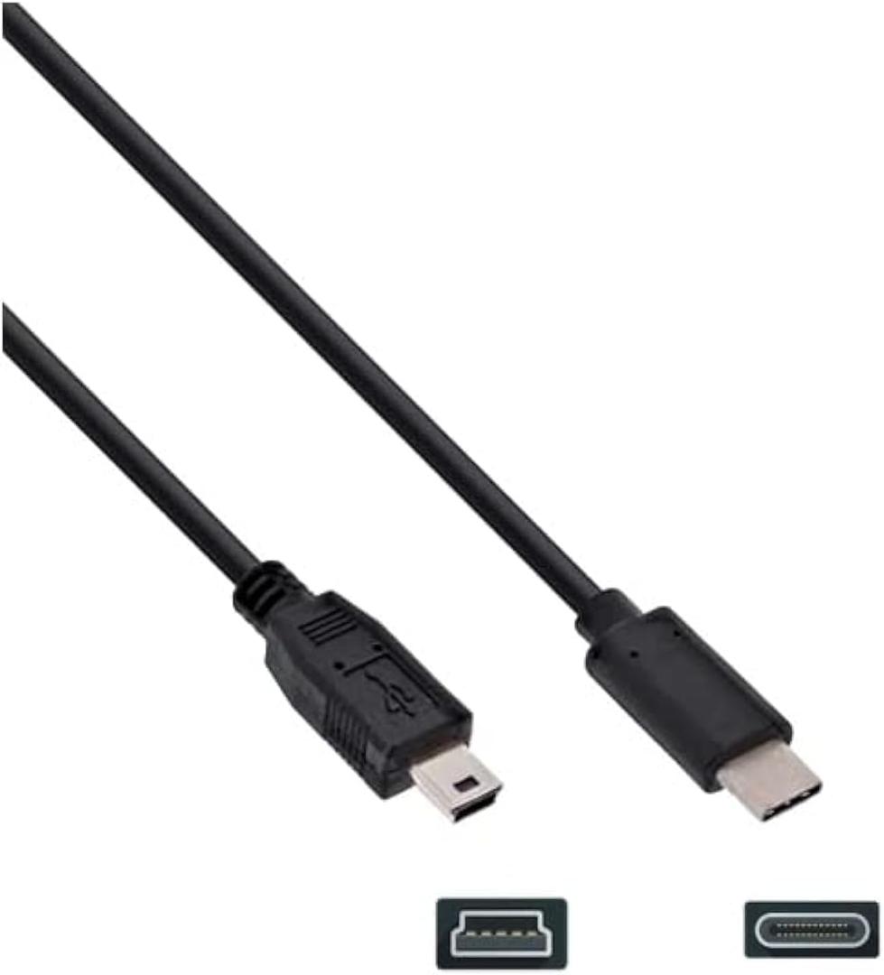 USB C Data Transfer Interface Cable Cord Wire for Canon EOS Rebel T5i T6 T6i T7, Select Powershot, Vixia, for Nikon DSLR D610 D90 (See List of Compatible Models & Read Description Below Before Buying)