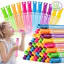 Jumlys 36 Pack Big Bubble Wands Bulk in 6 Colors, Bulk Party Favors for Kids, Ideal for Easter, Summer, Halloween, Valentine, School Classroom Prizes for Boys & Girls, Ideal Goodies Bags Stuffers
