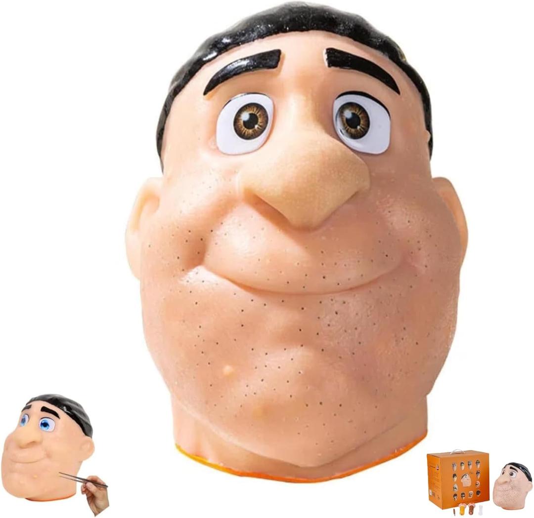 Refillable Pimple Popping Toy, Realistic Blackhead Extraction Simulator, Facial Pimplee Cleansing Toys, Stress & Anxiety Relief, Funny Gag Gift