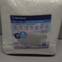 Westinghouse Electric Blanket Throw Size, Soft Plush Sherpa Heated Blanket with 6 Heating Levels & 2-10 Hours Auto-Off, Machine Washable, 50x60 inches, Ivory