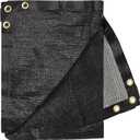 E.share 40% Black Shade Cloth for Garden - 20 Ft X 36 Ft Sun Shades Netting Outdoor Patio with Grommets, for Plant Covers,Porch Screen,Pergola,Greenhouse,Chicken Coop,Car Barn Kennel