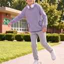 PATPAT Boys Hoodies Thermal Long Sleeve Pullover with Pocket 5-14