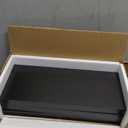 QEEIG Floating Shelves for Wall Bathroom Shelf Bedroom Kitchen Living Room Hanging Book Shelves Small Farmhouse Decor 16 inch Set of 3, Black (015-B3)