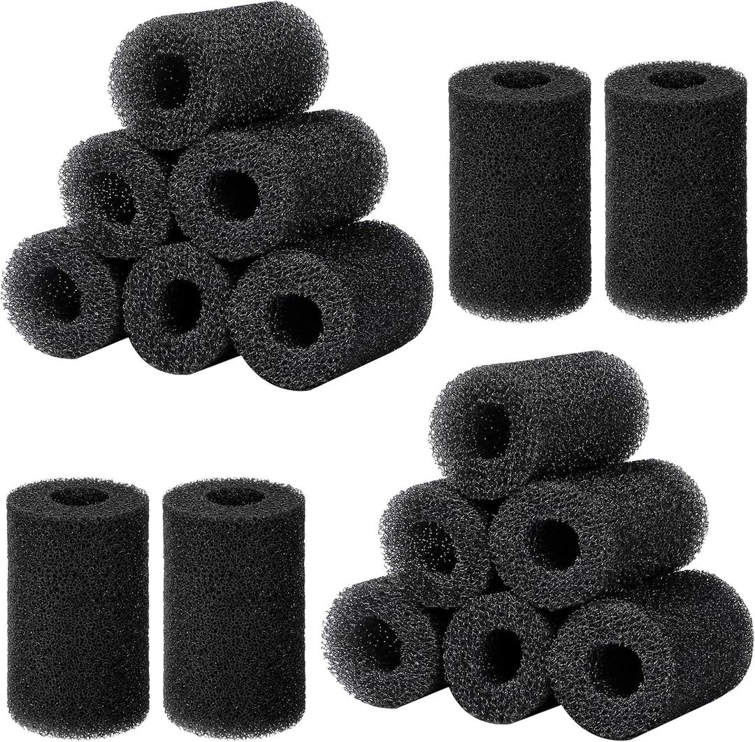 16-Pack Prefilter Sponge Replacement, Aquarium Filter Intake Sponges, Preventing Clogging and Extending the Lifespan of the Water Pump