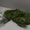 Artgar 6 Ft Christmas Cedar Garland - Realistic Greenery Cypress Garlands - Real Touch Artificial Pine Garland Christmas Decorations for Outdoor Home Dining Table Mantel Stair Porch Winter Xmas Decor