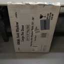 Ideal Pet Products Aluminum Sash Window Pet Door, Adjustable to Fit Window Widths from 33" to 38", Large 10-1/2 x 15 Flap Size