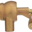 Watts 2000 Series 2" Bronze Heavy Duty Float Valve, Female NPT Threaded Inlet, Tank Wall Mountable, Machined Flange, Serrated Arms, Replaceable Seals, Max Working Temperature 180° F