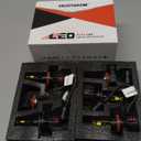 Compatible for Toyota Tacoma 2016 2017 2018 2019 2020 2021 2022 2023 Driving Light Bulbs Combo, 6500K White 800% Brightness, Direct Installation, 6-Pack