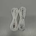 iPhone Charger [Apple MFi Certified] 2Pack 10FT Long Lightning Cable Fast Charging Nylon Braided USB Cable iPhone Charger Cord Compatible with iPhone 14 13 12 11 Pro Max XR XS X 8 7 6 Plus SE, iPad (White)