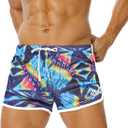 AIMPACT Mens Running Shorts Breathing Workout Gym Booty Short Shorts (XXL)