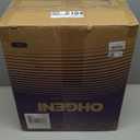 OhGeni Cooling 4 Inch Full Size Dual Layer Mattress Topper, 2 Inch Gel Memory Foam, 2 Inch Soft Pillow Top Pad, Bedroom Essentials Mattresses Cover, Extra Comfortable Sleep and Back Pain Relief