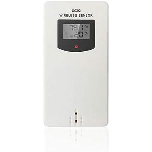 SMARTRO Wireless Remote Sensor Indoor Outdoor Thermometer Replacement for SC92