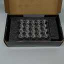 12x1.5 Wheel Lug Nuts, 20PCS Chrome 12mmx1.5 Closed End Bulge Acorn Lug Nut, Cone Seat, 19mm Hex Aftermarket Wheels