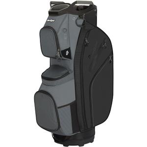Golf Cart Bag 15 Way Organizer Divider Top Golf Club Cart Bag for Men Women with Cooler, Handles and Rain Cover. Dark Green