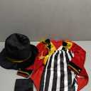 ReliBeauty Circus Ringmaster Costume for Kids 2 Pieces Set with Hat, 110 Red