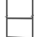 Maxtek Mobile Whiteboard Stand with Wheels, Stand Only, No Drill (Black)