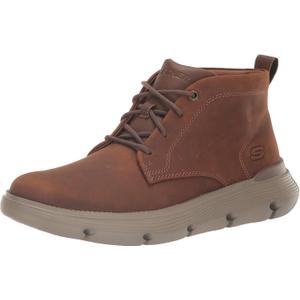 Skechers USA Men's Garza-Fontaine Chukka Boot (10, Cdb)