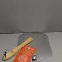 OUII Aluminum Pizza Peel Metal - 12 x 14 Inch. Pizza Spatula for Oven with Foldable Wood Handle. Pizza Oven Accessories Tools. Turning Peel, Bread, Pastry, Dough, Cake Spatula