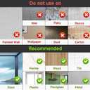 Large Hooks for Hanging Heavy-Duty 44Ib(Max) 10 Packs, Wall Hangers without Nails Self-Adhesive Traceless Clear and Removable, Waterproof and Rustproof Multiple Uses for Bathroom Kitchen Home