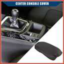 ACROPIX Center Console Armrest Cover for Jeep Renegade BU 2015-2023 / Car Interior Accessories/Durable Faux Leather / 1 Pcs Black Car Parts