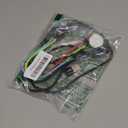 Travel Essentials Watch Charger, Dual Type-C 4 in 2 Multi Charging Cable, USB A/C Travel Charger for Multiple Devices for iWatch Ultra/SE/11-2, iPhone 17-11, Galaxy S25-21, iPad (1PACK 5FT) (1Pack-Green_Black_Blue_Red)