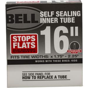 Bell Self-Sealing Bicycle Inner Tube, 16" x 1.75-2.25", Schrader Valve