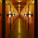 Indoor Warm Wall Sconces Sets of 2, Vanity Mirror Light Fixtures with 3000K E26 Bulb for Hallway Porch Corridor Home Decor