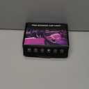 Honalia Car Lights Interior, LED Lights for Car Interior with APP Control, Truck Inside Lights with DIY Mode and Music Mode, Ambient Lighting for Men, DC 12V (4-Lines Cigarette Lighter)