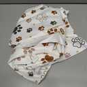 Cute Paws Dog Cat Pet Farmhouse Beach Towel Gifts for Women Dog Lovers Owner, Rustic Microfiber Quick Dry Travel Sand Free Beach Towels Oversized Decor for Bathroom Swimming Pool 30x60 Inch