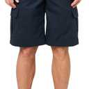 Dickies Mens Flex Relaxed Fit Cargo Shorts, 13" (Gray)