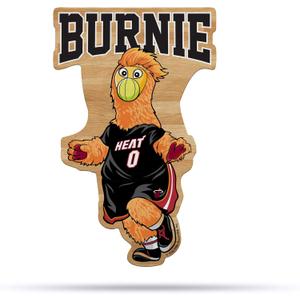 Rico Industries NBA Basketball Mascot Shape Cut Pennant - Home and Living Room Decor - Soft Felt EZ to Hang 