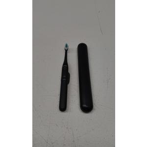 Aquasonic Icon ADA-Accepted Rechargeable Toothbrush | Magnetic Holder & Slim Travel Case | 2 Brushing Modes & Smart Timers | Gentle Micro-Vibrations(Onyx) (1 Count (Pack of 1))