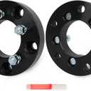 ECCPP 2PCS 5X5.5 to 5X4.5 Wheel Adapters Lug Centric 1.25" 5 Lug 12X1.5 88mm hub bore Compatible with for F-100 1977-1983 for F-150 1980-1996