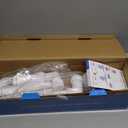 Solar RGB Pool Fountain for Above Ground & Inground Pools Dual Spray Waterfall & 360 Adjustable Pool Sprinkler Fountain with 22 Color Modes, 4H/6H Timer Perfect for Backyard Fun & Spa Relaxation