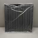 Art3d Slat Wall Panel, 3D Fluted Textured Panel 12-Tile 19.7 x 19.7in. - Black