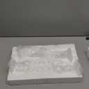 Hewory Glass Candle Holder Set: 4PCS Clear Glass Candlestick Holders Vintage Taper Candle Holders for Candlesticks, Unique Candle Sticks Holder Decor for Table Dinner Festival Events Decorations