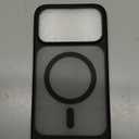 TORRAS Strong Magnetic & Seamless Stand for iPhone 17 Pro Max Case, Fit for MagSafe, Military Grade Drop Protection, Sturdy Adjustable Kickstand Slim for iPhone 17 Pro Max Case Translucent Matte Black