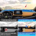 Karltys Dashboard Cover for Nissan Rogue 2021-2026,Flannel Rogue Dash Cover,Non-Slip&Anti Glare UV Heat Insulation Dash Pad,Car Interior Protection Accessories
